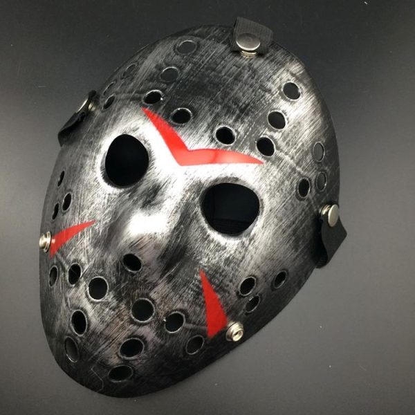 Halloween Party Cool Thicken Jason Mask (Silver) - Image 3