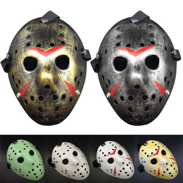 Halloween Party Cool Thicken Jason Mask (Silver) - Image 5