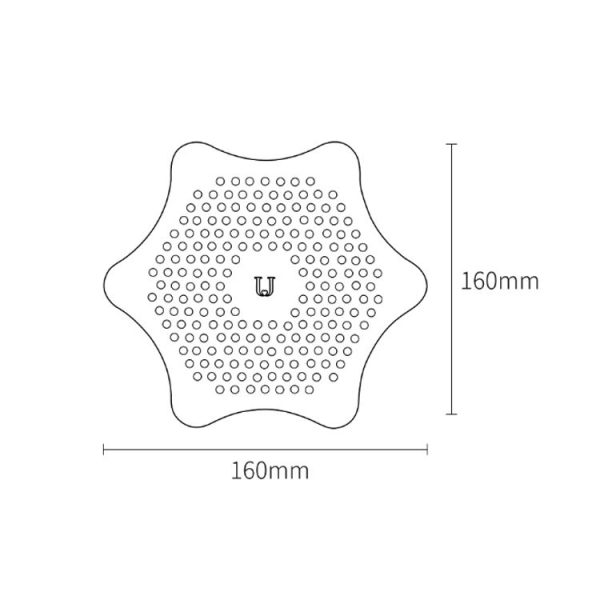 Original Xiaomi Youpin jordan & judy Silicone Filter Sundries Cleaning Strong Adsorption Easily Clean Fine Eyelet Sink Strainer - Image 3