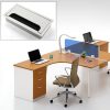 8x16cm Desk Dustproof Aluminum Wire Box Threading Box with Brush - Image 5