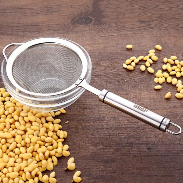 SSGP Stainless Steel Filter Fine Mesh Strainer Juice Colander, Length: 30.5cm - Image 2