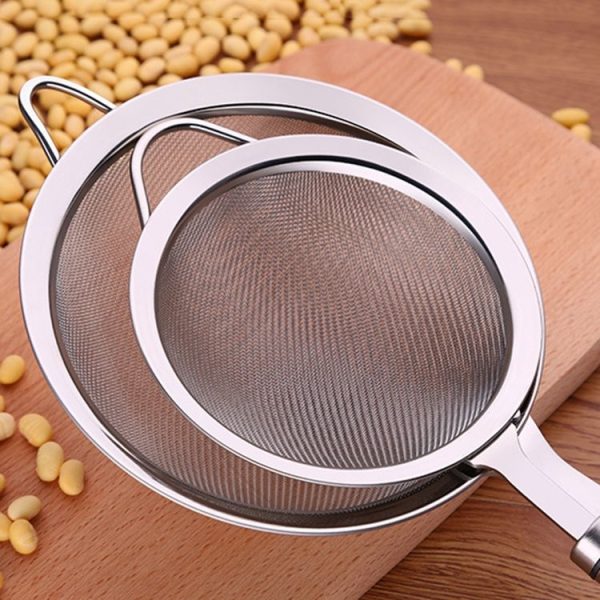 SSGP Stainless Steel Filter Fine Mesh Strainer Juice Colander, Length: 30.5cm - Image 3
