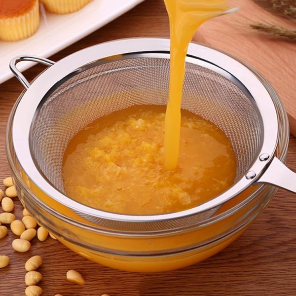 SSGP Stainless Steel Filter Fine Mesh Strainer Juice Colander, Length: 30.5cm - Image 4