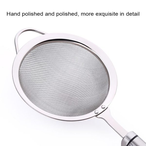 SSGP Stainless Steel Filter Fine Mesh Strainer Juice Colander, Length: 30.5cm - Image 5