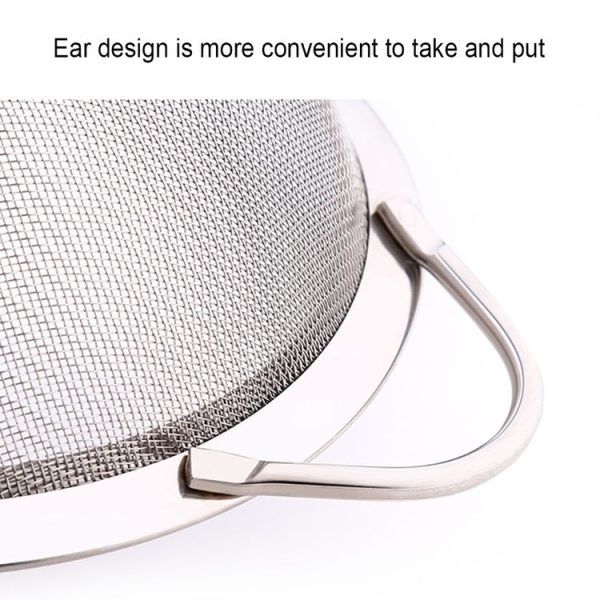 SSGP Stainless Steel Filter Fine Mesh Strainer Juice Colander, Length: 30.5cm - Image 7