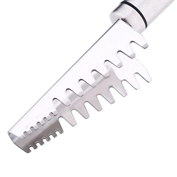 SSGP Stainless Steel Fish Scale Planing Knife Kitchen Essential, Length: 20.5cm - Image 3