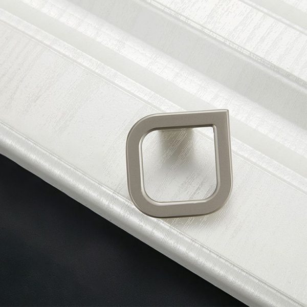 5 PCS 8010-Single Sand Nickel Drawer Cabinet Door Handle - Image 2