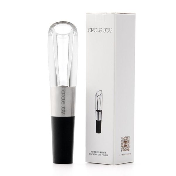 Original Xiaomi Youpin CIRCLE JOY Stainless Steel Portable Essential Aerating Oxygenating Wine Pourer Decanter - Image 4