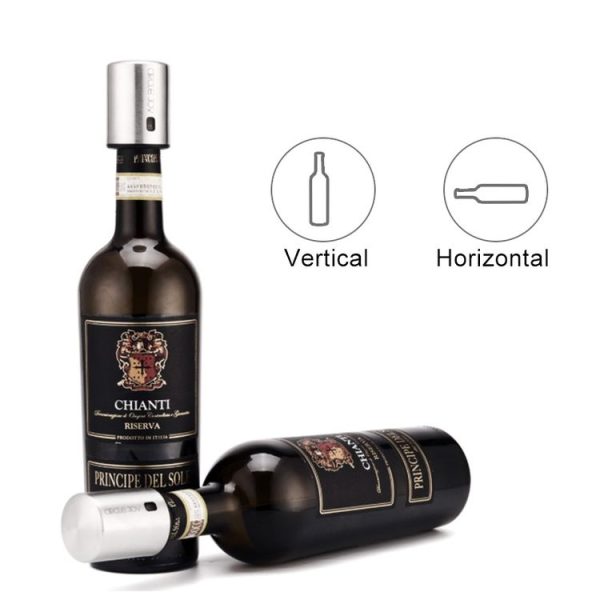 Original Xiaomi Youpin Circle Joy Stainless Steel Vacuum Memory Wine Stopper - Image 6