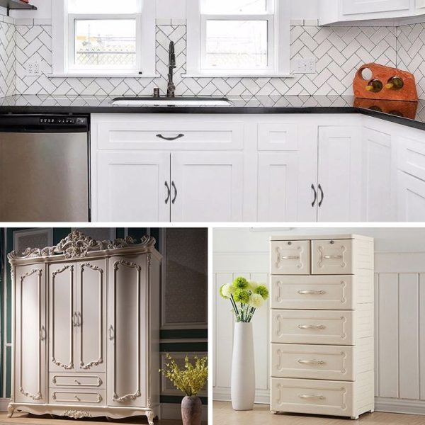 5 PCS 6543-96 White Amber Modern Shoe Cabinet Wine Cabinet Handle - Image 5