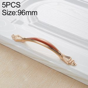 5 PCS 6543-96 Red Amber Modern Shoe Cabinet Wine Cabinet Handle