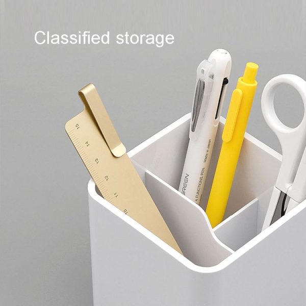 Original Xiaomi Youpin LEMO Desktop Storage Box (White) - Image 5