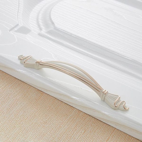 5 PCS 6543-96 Ivory White Modern Shoe Cabinet Wine Cabinet Handle - Image 2