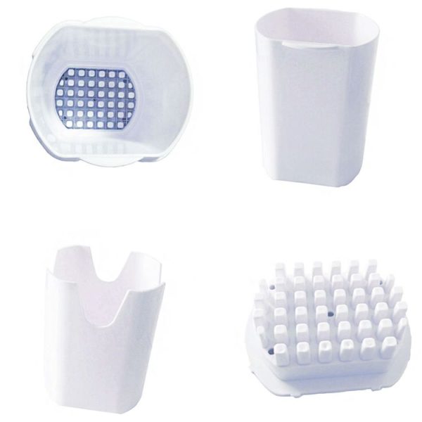 Kitchen Gadget Multi-function Potato Slicer (White) - Image 2