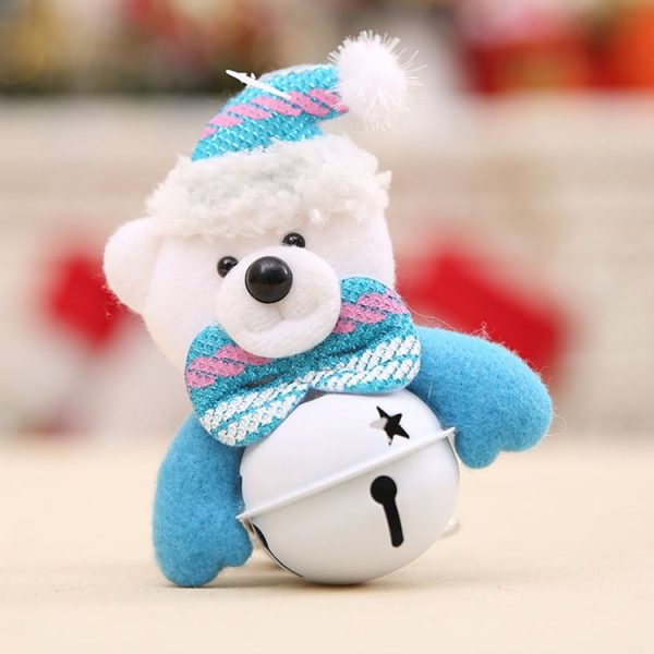 Christmas Tree Doll Bell Christmas Pendants Decorations, Random Style Delivery, Size: 11*7cm - Image 3