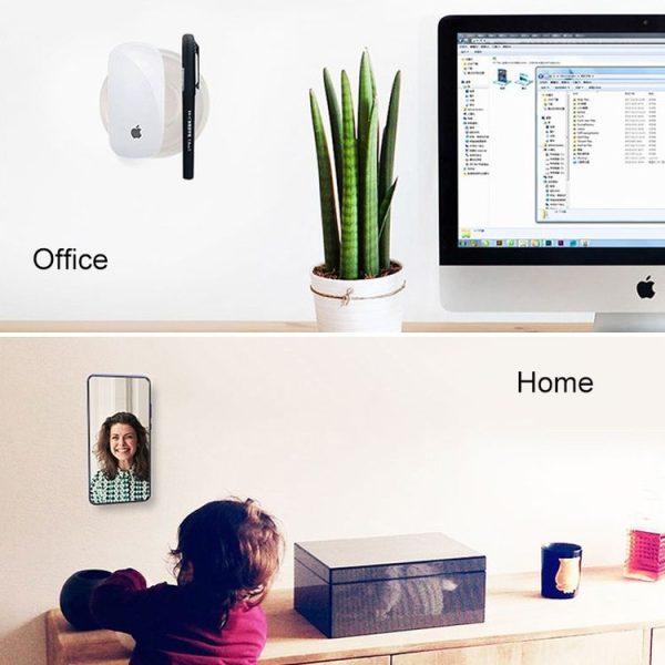 Circle Shape Portable Washable Free Stickers Mobile Phone Holder - Image 7
