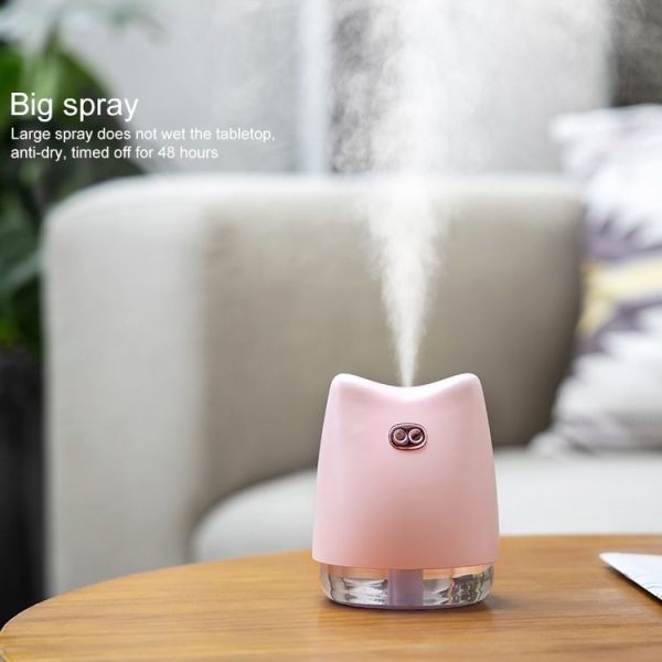WT-H13 Muzzy Pig Atomizing Humidifier with Colorful Night Lights, Water Tank Capacity: 270mL (Blue) - Image 11