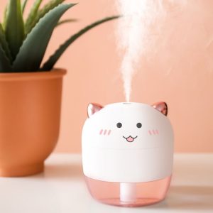 WT-H21 Angel Atomizing Humidifier with Colorful Night Lights, Water Tank Capacity: 200mL (White)