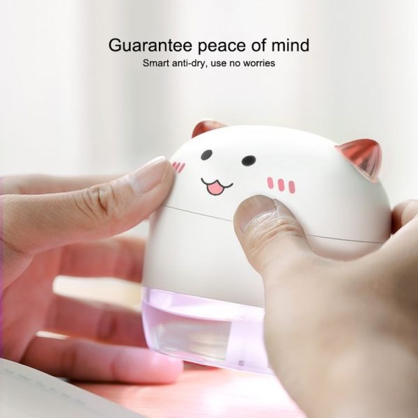 WT-H21 Angel Atomizing Humidifier with Colorful Night Lights, Water Tank Capacity: 200mL (White) - Image 13