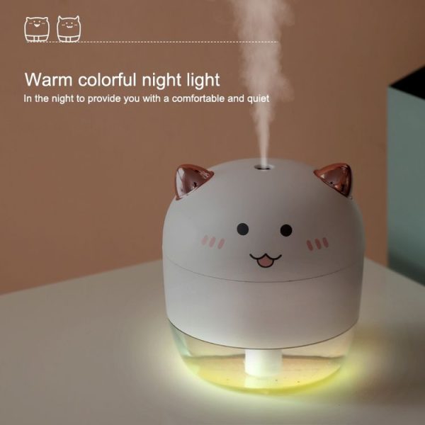 WT-H21 Angel Atomizing Humidifier with Colorful Night Lights, Water Tank Capacity: 200mL (White) - Image 16