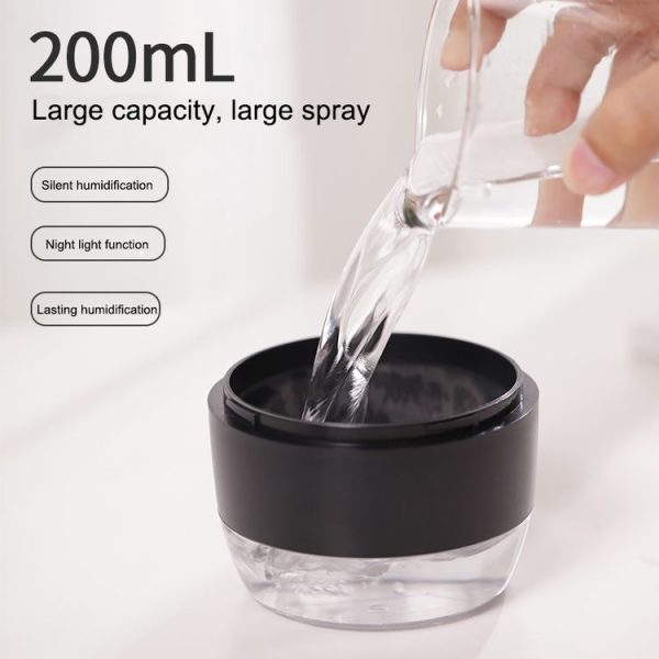 WT-H21 Angel Atomizing Humidifier with Colorful Night Lights, Water Tank Capacity: 200mL (White) - Image 7