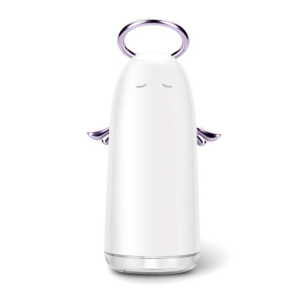 TSHM0 Mini Angel Atomizing Humidifier with Colorful Night Lights, Water Tank Capacity: 230mL (Pink) - Image 2