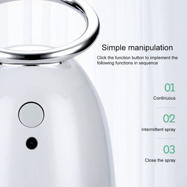TSHM0 Mini Angel Atomizing Humidifier with Colorful Night Lights, Water Tank Capacity: 230mL (Pink) - Image 5