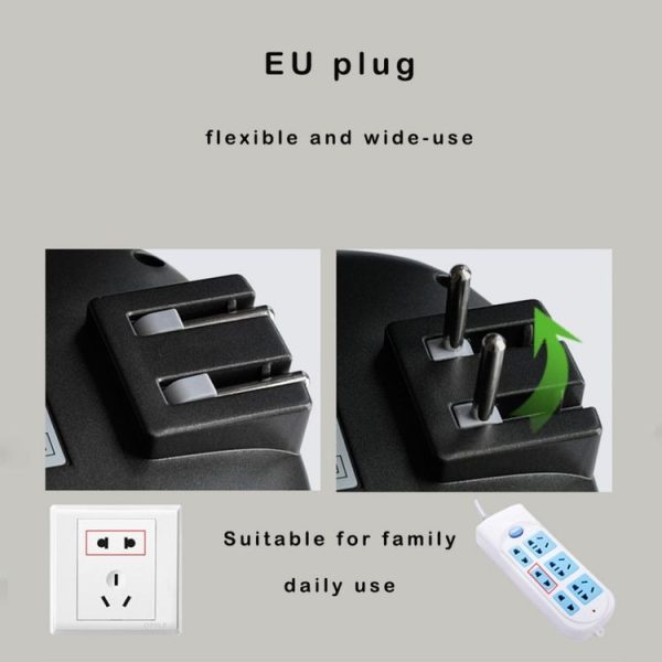 Household Wireless Ultrasonic Deodorizer Vacuum Cleaner Dust Mite Controller (Black) - Image 7