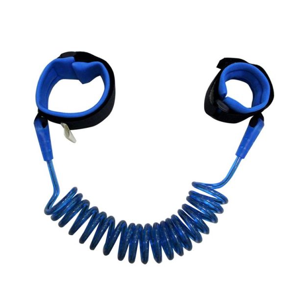 Kids Safety Harness Child Leash Anti Lost Wrist Link Traction Rope Anti Lost Bracelet, Length: 1.5m (Blue) - Image 2