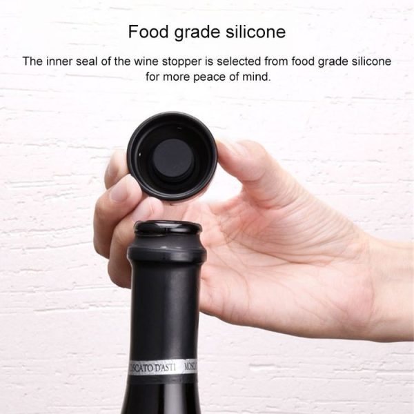 Original Xiaomi Youpin Circle Joy CJ-JS02 Mini Portable Champagne Sparkling Wine Bottle Stopper Plugger - Image 7
