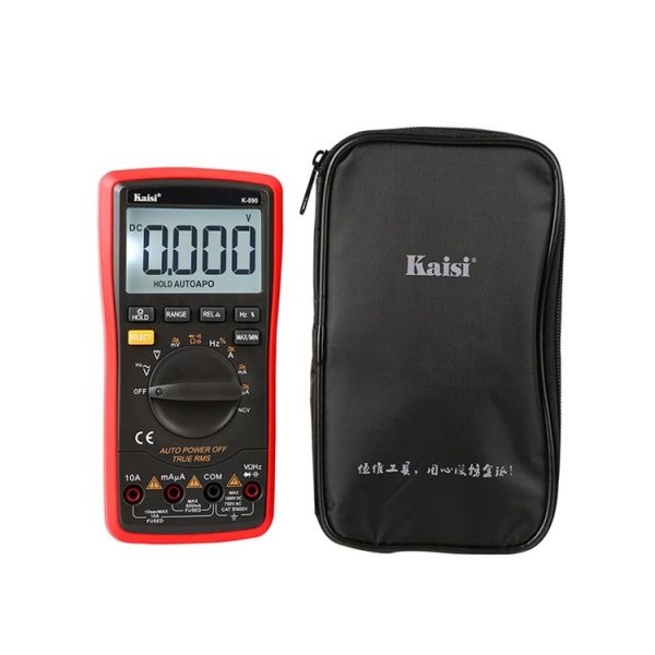 Kaisi K-890 Professional LCD Digital Multimeter Electrical Handheld Digital Multimeter Tester - Image 5