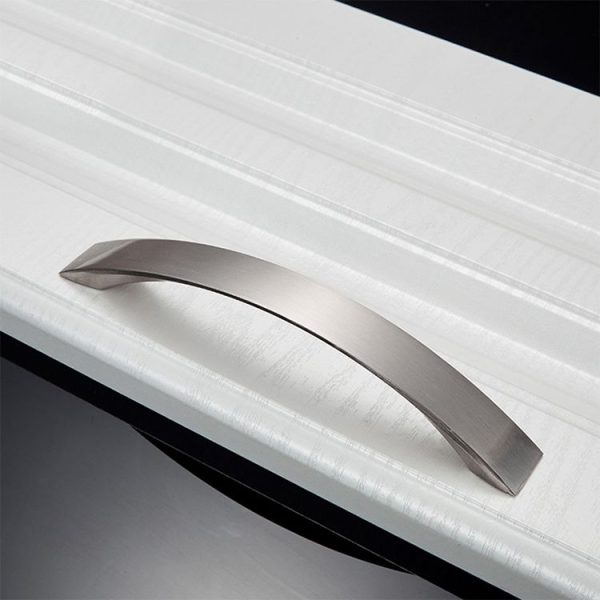 5 PCS Oukali 3013-128 Wire Drawing Modern Cabinet Alloy Drawer Door Handle - Image 2