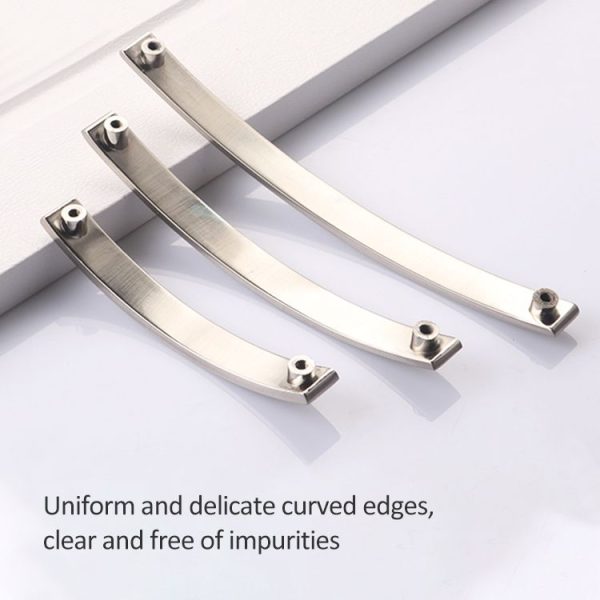 5 PCS Oukali 3013-160 Wire Drawing Modern Cabinet Alloy Drawer Door Handle - Image 3