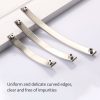 3 PCS Oukali 3013-224 Wire Drawing Modern Cabinet Alloy Drawer Door Handle - Image 3