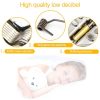 2 PCS Stainless Steel Hydraulic Hinge Copper Rod Hydraulic Buffer Hinge, 781 Straight Arm - Image 8