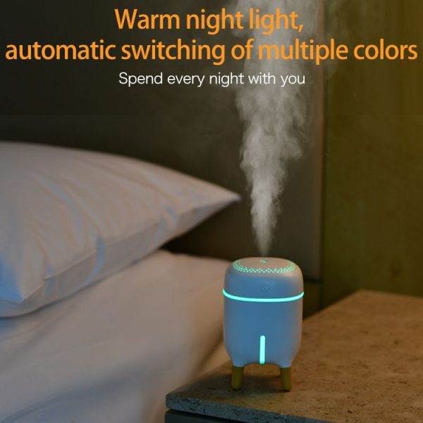 Large Capacity 240ml LED Shelf Humidifier Automatic Alcohol Sprayer (Blue) - Image 10
