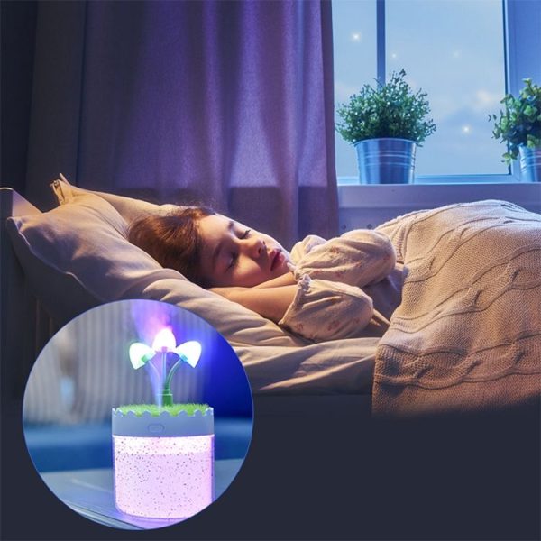 Lavender Landscape LED Humidifier Automatic Alcohol Sprayer (White) - Image 11