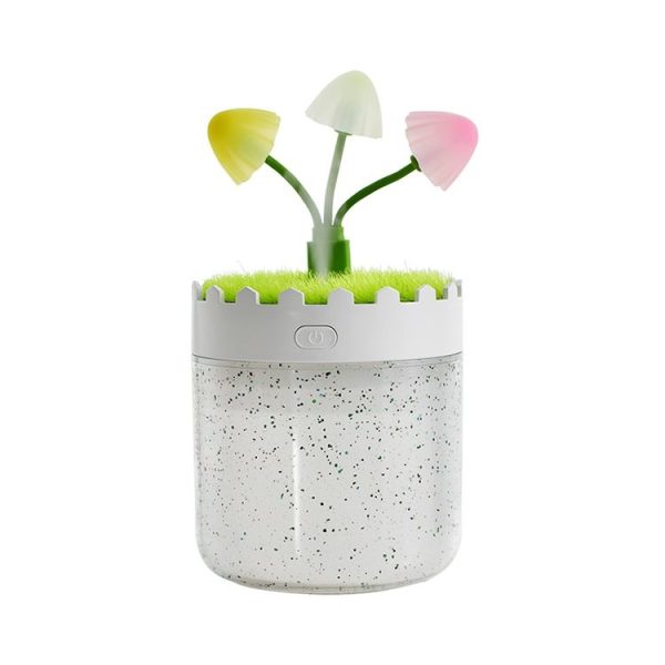 Lavender Landscape LED Humidifier Automatic Alcohol Sprayer (White) - Image 2