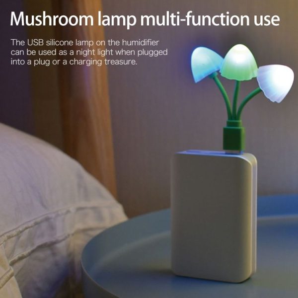 Lavender Landscape LED Humidifier Automatic Alcohol Sprayer (White) - Image 8