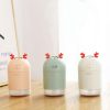 Lucky Deer Shape Large Capacity 400ml LED Humidifier Automatic Alcohol Sprayer (Pink) - Image 12