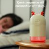 Lucky Deer Shape Large Capacity 400ml LED Humidifier Automatic Alcohol Sprayer (Pink) - Image 8