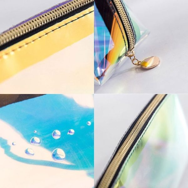 BUBM LSHZ-A Portable Laser Transparent Waterproof Storage Bag Cosmetic Bag, Size: 20x8x11cm - Image 3
