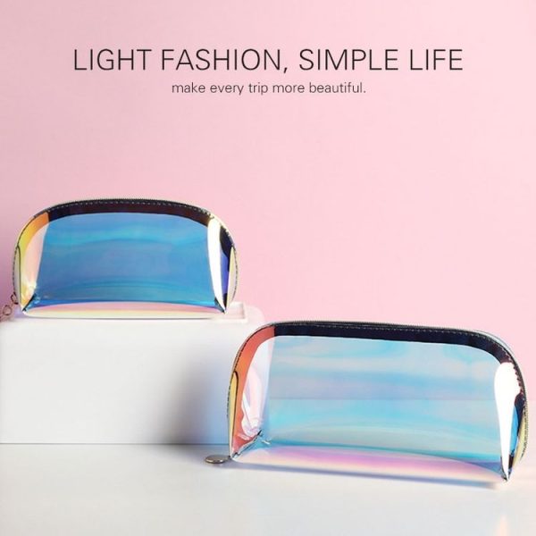 BUBM LSHZ-A Portable Laser Transparent Waterproof Storage Bag Cosmetic Bag, Size: 20x8x11cm - Image 5