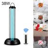 38W Desktop UV Light Lamp Disinfection Anti-virus Sterilization Lamp Bar Strip with Remote Control, 3 Pin CN Plug