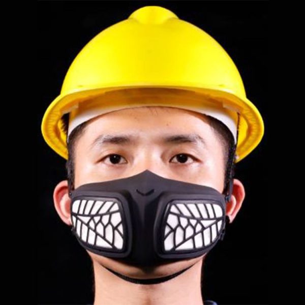 Silicone Protective Reusable PM2.5 KN95 Respirator Mask Replaceable Filter Antivirus Anti-fog Face Mask - Image 15