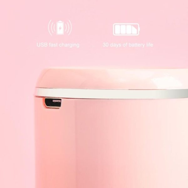 Eyekan HL-988 Ultrasonic Automatic Cleaner Beauty Lens Electric Cleaning Instrument (Pink) - Image 4