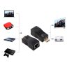 HDMI to RJ45 Extender Adapter (Receiver & Transmitter) by Cat-5e / 6 Cable, Support HDCP, Transmission Distance: 30m (Black) - Image 6