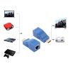 HDMI to RJ45 Extender Adapter (Receiver & Transmitter) by Cat-5e / 6 Cable, Transmission Distance: 30m (Blue) - Image 6