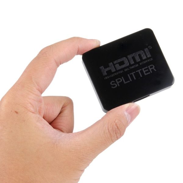 4K HDMI Splitter Full HD 1080p Video HDMI Switch Switcher 1x2 Split Out Amplifier Dual Display for HDTV DVD PS3 Xbox (Black) - Image 5