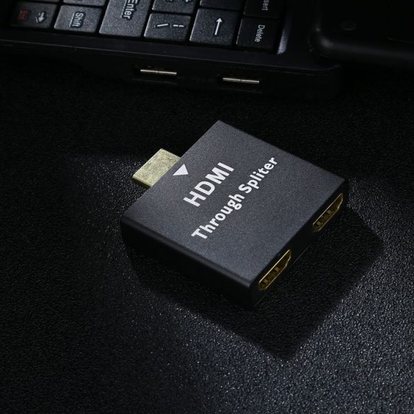 1 to 2 HDMI Aluminium Alloy Through Spliter - Image 6